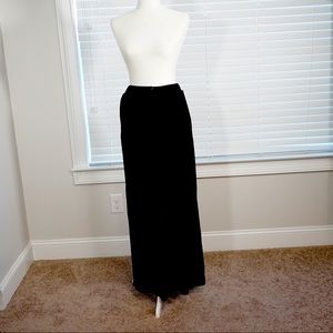 Black Belour Wide Legged Pants